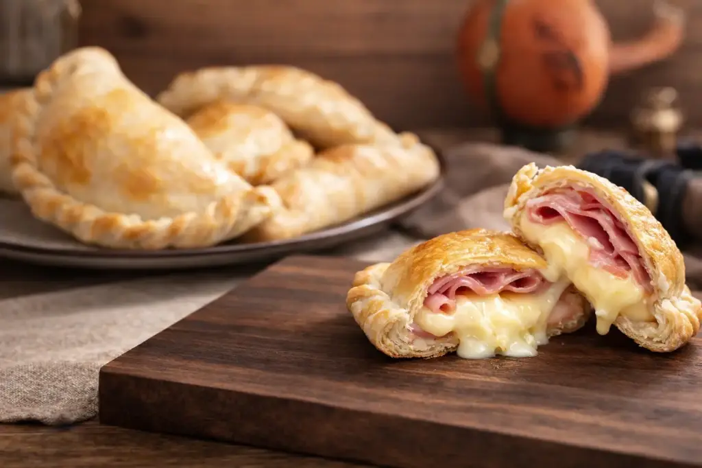 EMPANADA DE JAMON Y QUESO